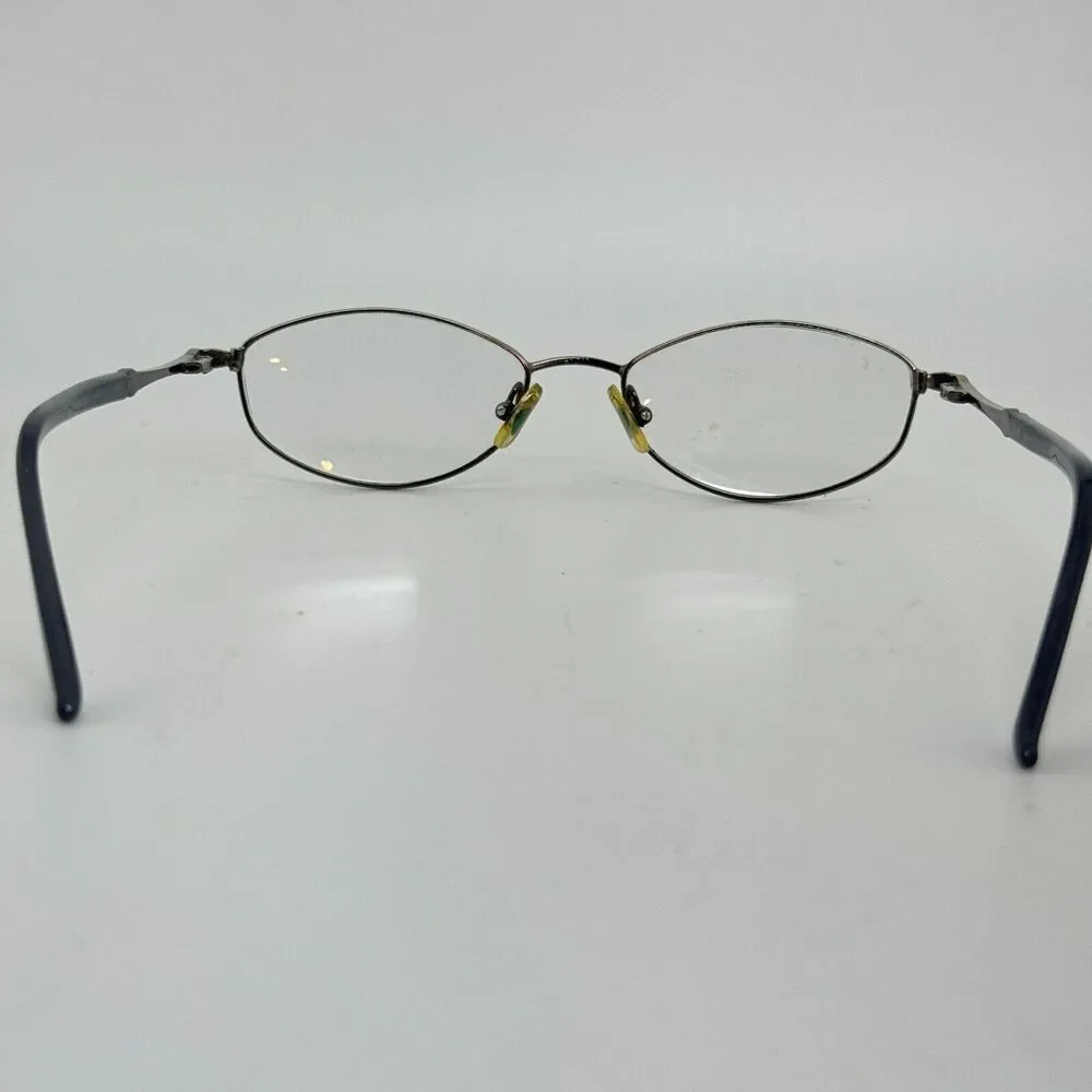Marchon Eyeglasses Frames TRES JOLIE 112 Grey Rectangular‎ 51-17-140 H14568